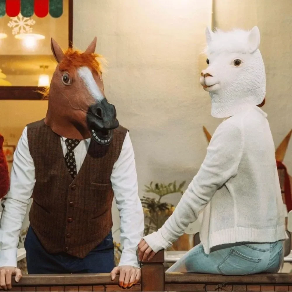 Horse Mask Party Dress Up Horse Head masks for adults.